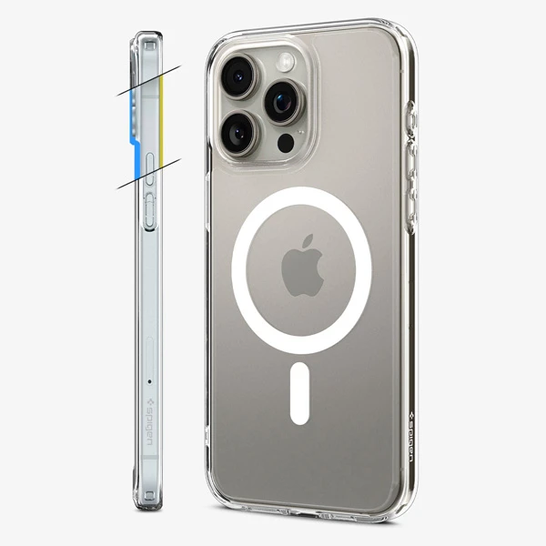 خرید کریستال کاور شفاف iPhone 15 Pro Max مارک Spigen مدل Neo Hybrid