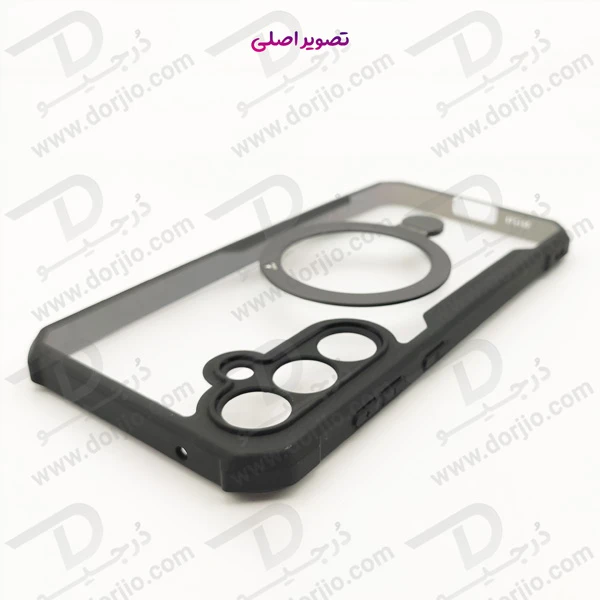 خرید گارد شفاف رینگ استند مگ سیف Samsung Galaxy S23 FE مارک XUNDD سری Beatle Magnetic Holder