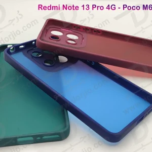 خرید گارد نیمه شفاف مات Xiaomi Poco M6 Pro 4G مدل New Skin