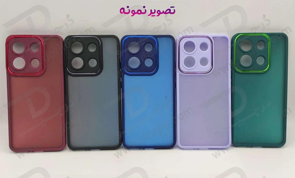 خرید گارد نیمه شفاف مات Xiaomi Poco X6 Pro مدل New Skin