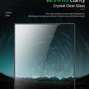 خرید گلس شیشه ای Crystal Shield شفاف Samsung Galaxy S24 Ultra مارک Green Lion