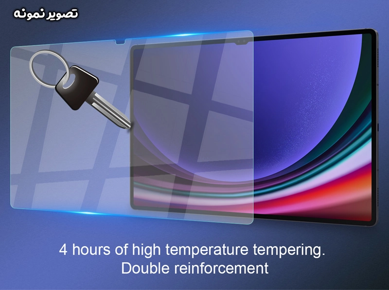 خرید گلس شیشه ای شفاف تبلت Samsung Galaxy Tab S9 Ultra