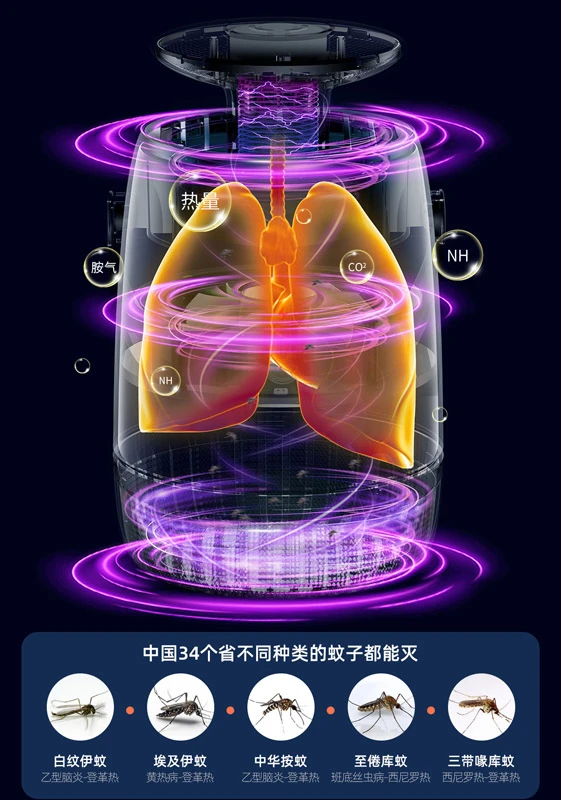 خرید پشه کش الکتریکی UV برند XUNDD مدل XDOT-027