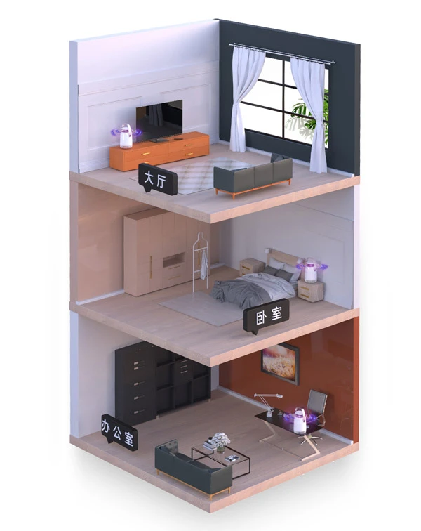 خرید پشه کش الکتریکی UV برند XUNDD مدل XDOT-027