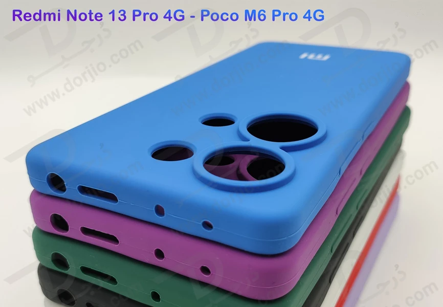 خرید قاب محافظ سیلیکونی اصلی Xiaomi Redmi Note 13 Pro 4G