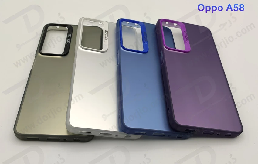 خرید قاب پشت مات Oppo A58 مدل New Skin