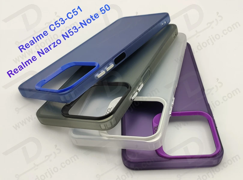 خرید قاب پشت مات Realme C53 4G مدل New Skin