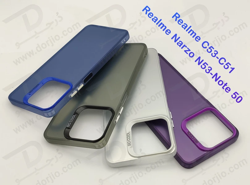 خرید قاب پشت مات Realme Narzo N53 مدل New Skin