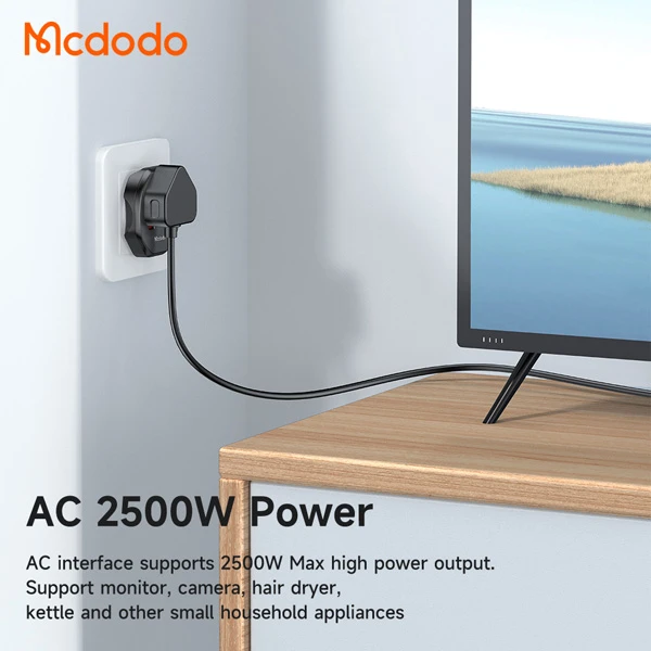خرید مبدل 3 شاخه برق 2 شاخه برق همه کاره مک دودو Mcdodo CP-4550 