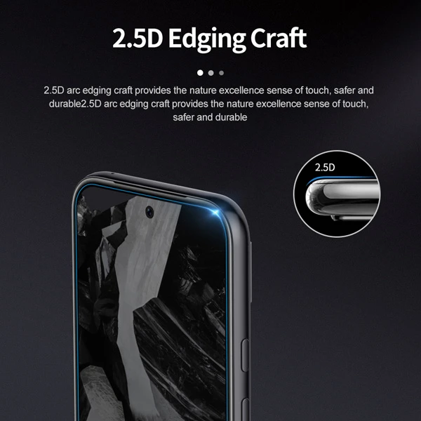 خرید محافظ صفحه نمایش شیشه ای Google Pixel 8a مارک نیلکین مدل H+Pro Anti-Explosion