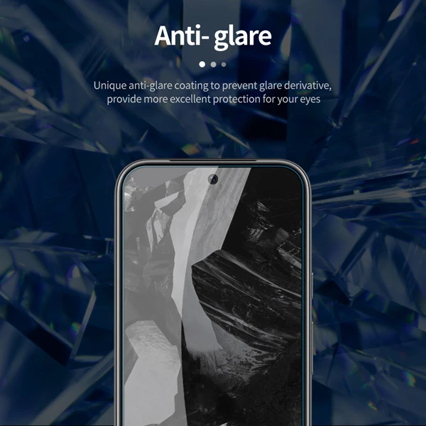 خرید محافظ صفحه نمایش شیشه ای Google Pixel 8a مارک نیلکین مدل H+Pro Anti-Explosion