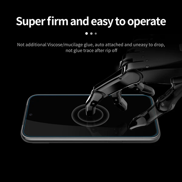 خرید محافظ صفحه نمایش شیشه ای Google Pixel 8a مارک نیلکین مدل H+Pro Anti-Explosion