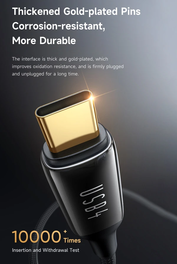 خرید کابل شارژ و دیتا 240 وات 1.2 متری USB 4.0 دو سر Type-C مک دودو مدل Mcdodo CA-2990
