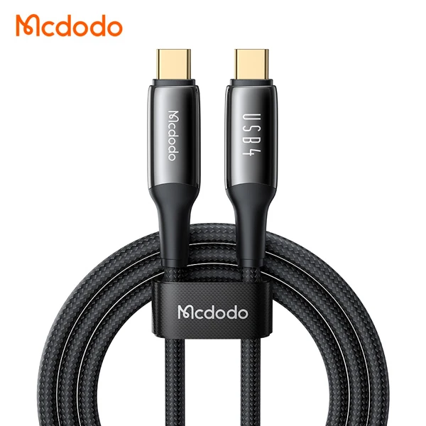 خرید کابل شارژ و دیتا 240 وات 1.2 متری USB 4.0 دو سر Type-C مک دودو مدل Mcdodo CA-2990