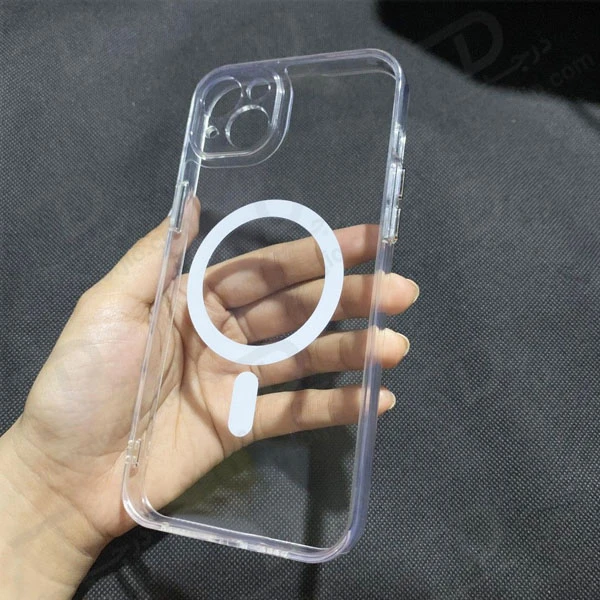 خرید کریستال کاور شفاف مگ سیف iPhone 14 مارک XUNDD مدل Ice