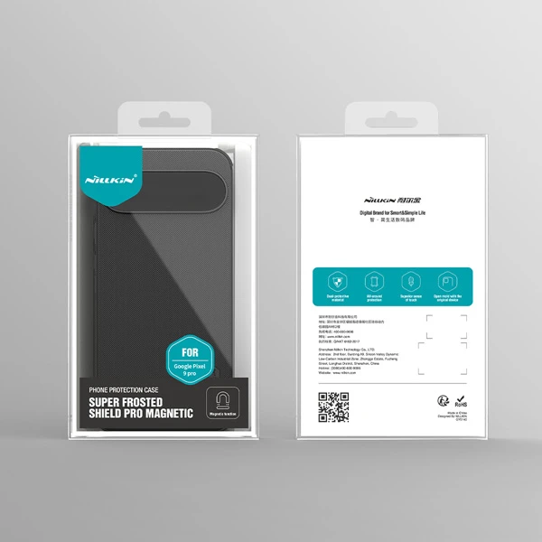 خرید قاب ضد ضربه نیلکین Google Pixel 9 Pro مدل Super Frosted Shield Pro