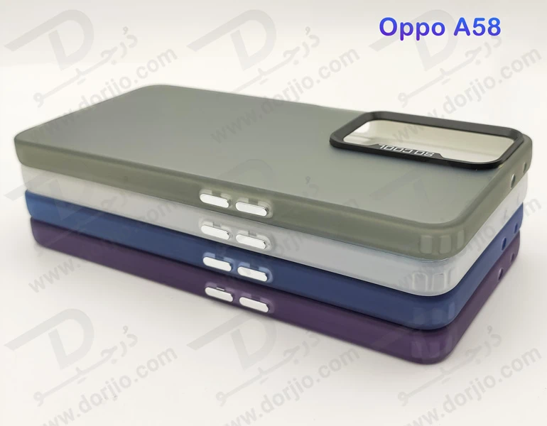 خرید قاب پشت مات Oppo A58 مدل New Skin