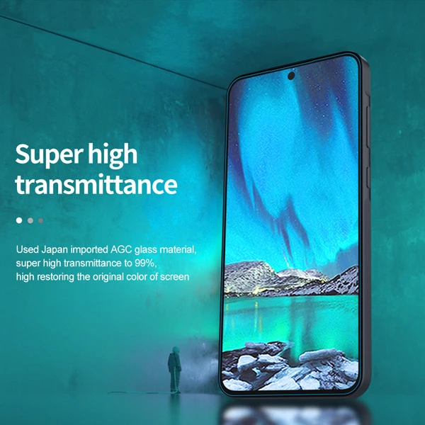 خرید محافظ صفحه نمایش شیشه ای Samsung Galaxy A55 مارک نیلکین مدل H+Pro Anti-Explosion