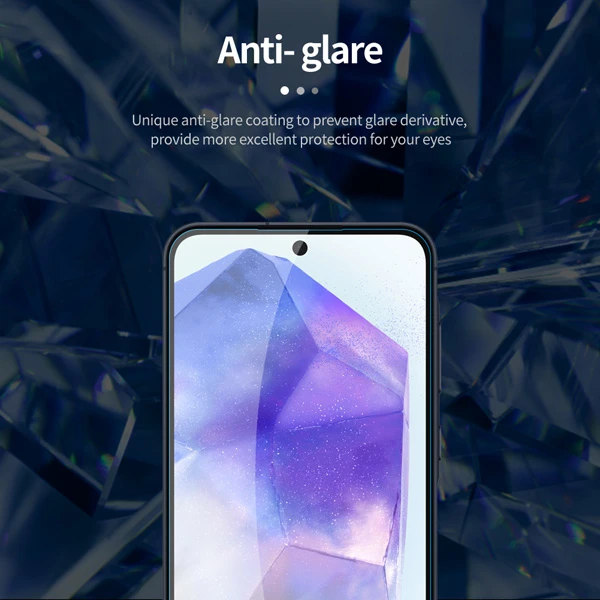 خرید محافظ صفحه نمایش شیشه ای Samsung Galaxy A55 مارک نیلکین مدل H+Pro Anti-Explosion