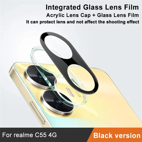 خرید محافظ لنز 9H شیشه ای Realme C55 مدل 3D