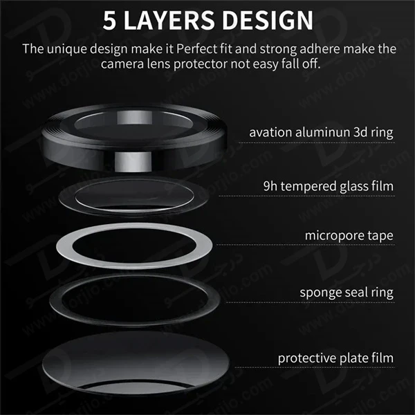 خرید محافظ لنز دوربین رینگی Xiaomi Poco C65