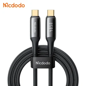 خرید کابل شارژ و دیتا 240 وات 1.2 متری USB 4.0 دو سر Type-C مک دودو مدل Mcdodo CA-2990