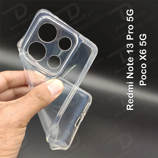 خرید گارد ژله ای شفاف با محافظ دوربین Xiaomi Poco X6 5G خرید گارد ژله ای شفاف با محافظ دوربین Xiaomi Poco X6 5G