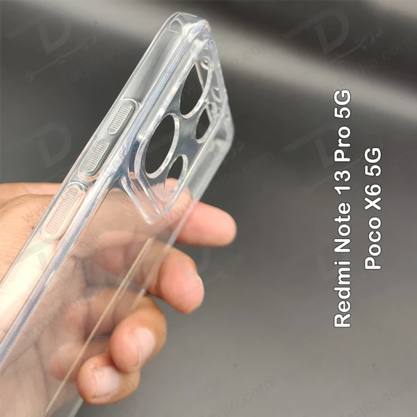 خرید گارد ژله ای شفاف با محافظ دوربین Xiaomi Poco X6 5G خرید گارد ژله ای شفاف با محافظ دوربین Xiaomi Poco X6 5G