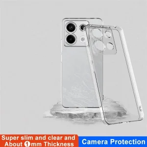 خرید گارد ژله ای شفاف با محافظ دوربین Xiaomi Poco X6 5G