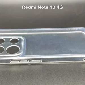خرید گارد ژله ای شفاف با محافظ دوربین Xiaomi Redmi Note 13 4G