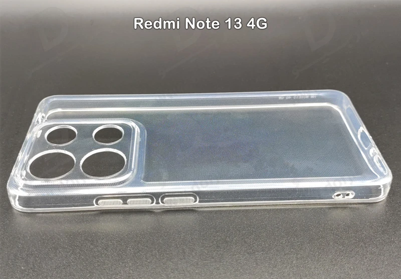 خرید گارد ژله ای شفاف با محافظ دوربین Xiaomi Redmi Note 13 4G