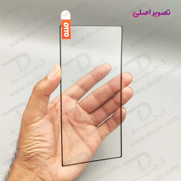 خرید گلس شفاف تمام صفحه Samsung Galaxy S24 Ultra مارک OTTO مدل Super Strong 