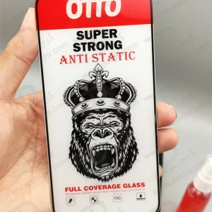 خرید گلس شفاف تمام صفحه iPhone 15 Pro مارک OTTO مدل Super Strong