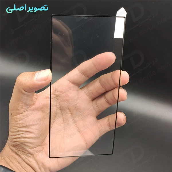 خرید گلس شیشه ای Samsung Galaxy S24 Ultra مارک LITO مدل 3D Full Cover