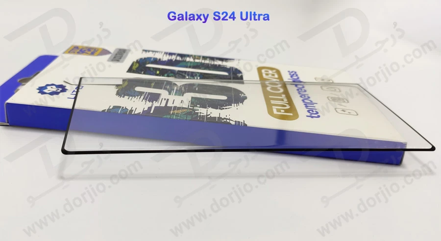 خرید گلس شیشه ای Samsung Galaxy S24 Ultra مارک LITO مدل 3D Full Cover