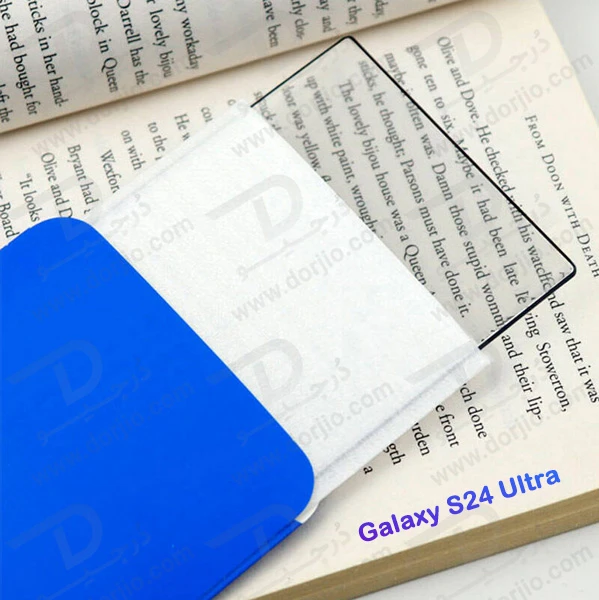 خرید گلس شیشه ای Samsung Galaxy S24 Ultra مارک LITO مدل 3D Full Cover