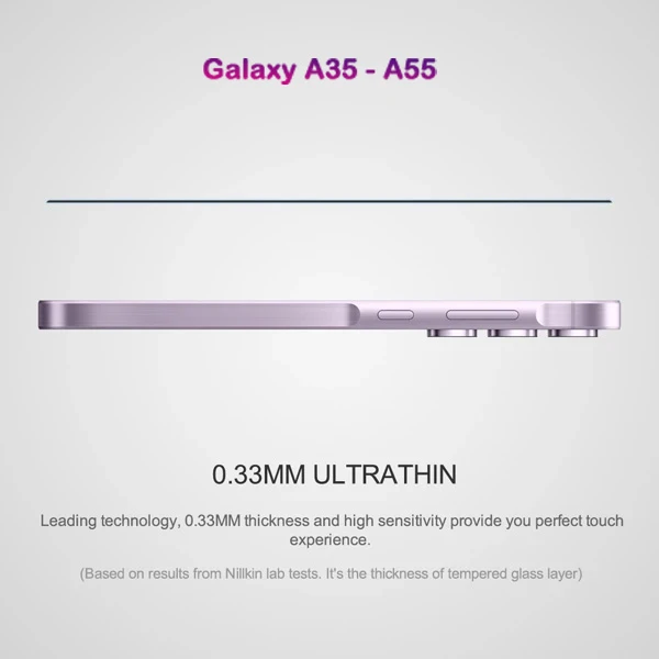 خرید گلس شیشه ای نیلکین Samsung Galaxy A55 مدل CP+PRO Tempered Glass-Dorjio