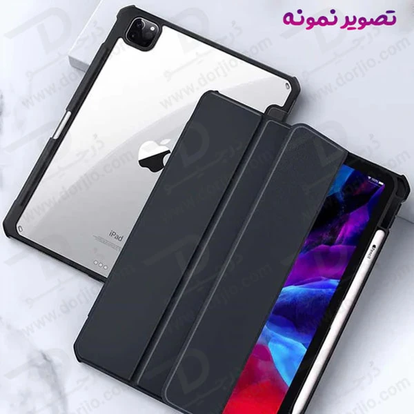 خرید فلیپ کاور پشت شفاف ضد ضربه تبلت iPad Pro 11 2022 مارک XUNDD سری Beatle Dream
