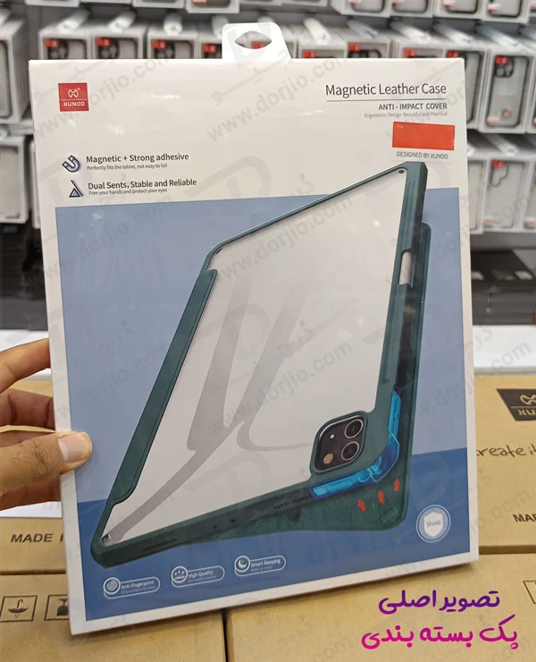 خرید فلیپ کاور پشت شفاف ضد ضربه تبلت iPad Pro 11 2022 مارک XUNDD سری Beatle Dream