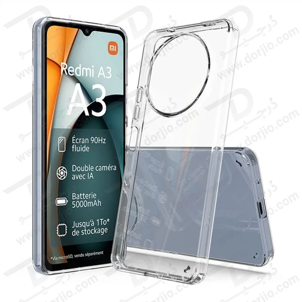 خرید قاب ژله ای شفاف Xiaomi Poco C61