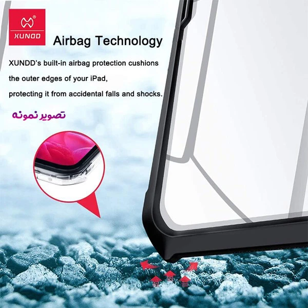 خرید کریستال شیلد شفاف تبلت iPad Pro 11 2021 مارک XUNDD سری Beatle