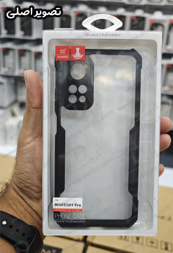 خرید کریستال شیلد شفاف گوشی Xiaomi Redmi K30S مارک XUNDD سری Beatle