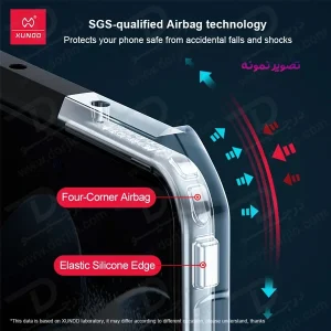 خرید کریستال شیلد شفاف Samsung Galaxy Z Fold 4 مارک XUNDD سری Beatle