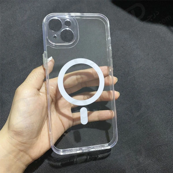 خرید کریستال کاور شفاف مگ سیف iPhone 15 مارک XUNDD مدل Ice