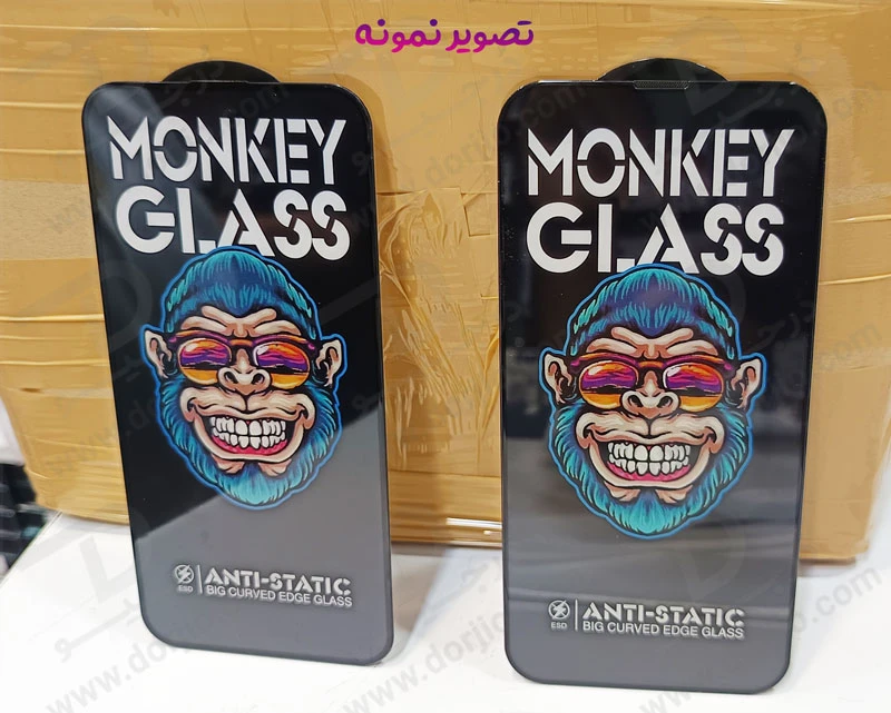 خرید گلس شفاف تمام صفحه IPhone 11 Pro مدل Monkey Anti-Static