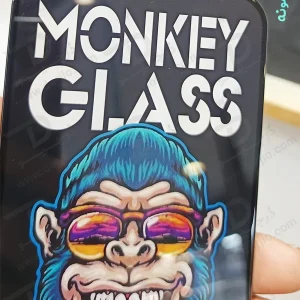 خرید گلس شفاف تمام صفحه IPhone 15 Pro Max مدل Monkey Anti-Static