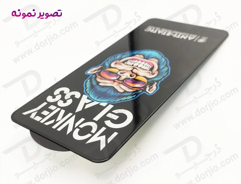 خرید گلس شفاف تمام صفحه Samsung Galaxy A52s مدل Monkey Anti-Static