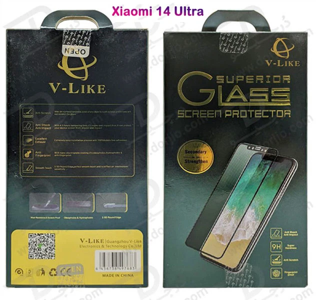 خرید گلس شفاف تمام صفحه Xiaomi 14 Ultra مارک V-Like