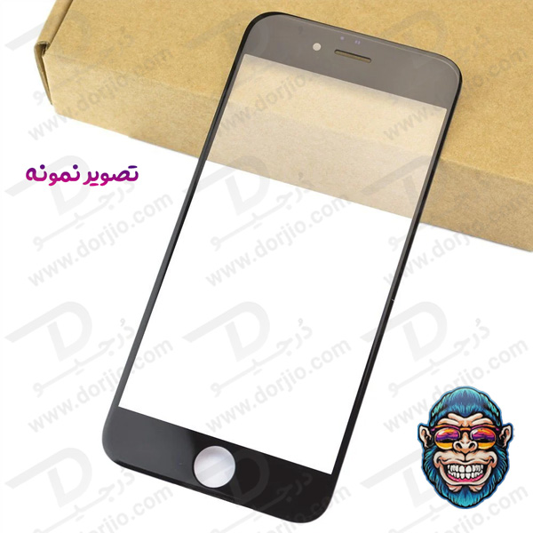 خرید گلس شفاف تمام صفحه iPhone 8 Plus مدل Monkey Anti-Static