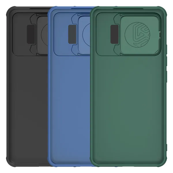 خرید قاب ضد ضربه کمرا استند نیلکین Xiaomi Poco F6 Pro مدل Camshield Prop